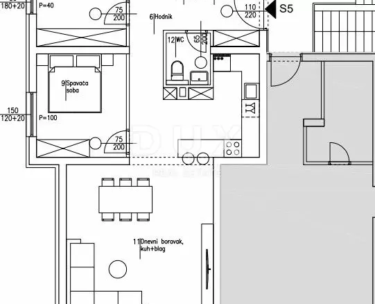3-bedroom Apartment In Vodice, Croatia (96,61 M²)