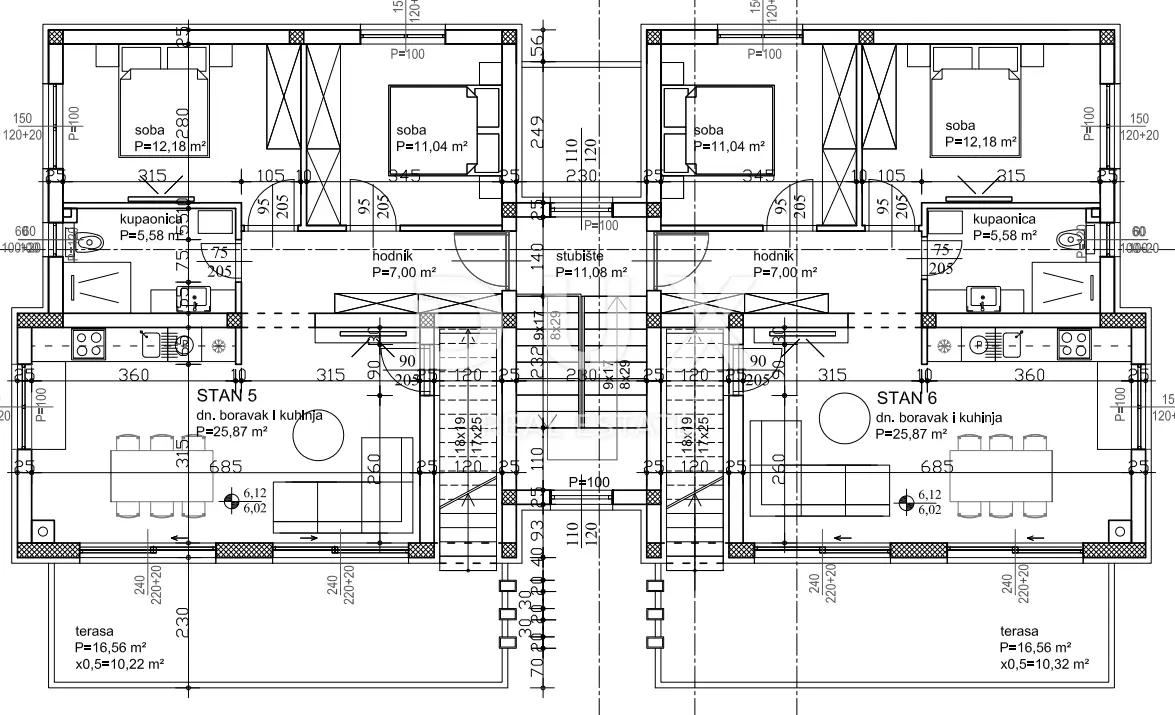 2-bedroom Apartment In Sukošan, Croatia (91,69 M²)