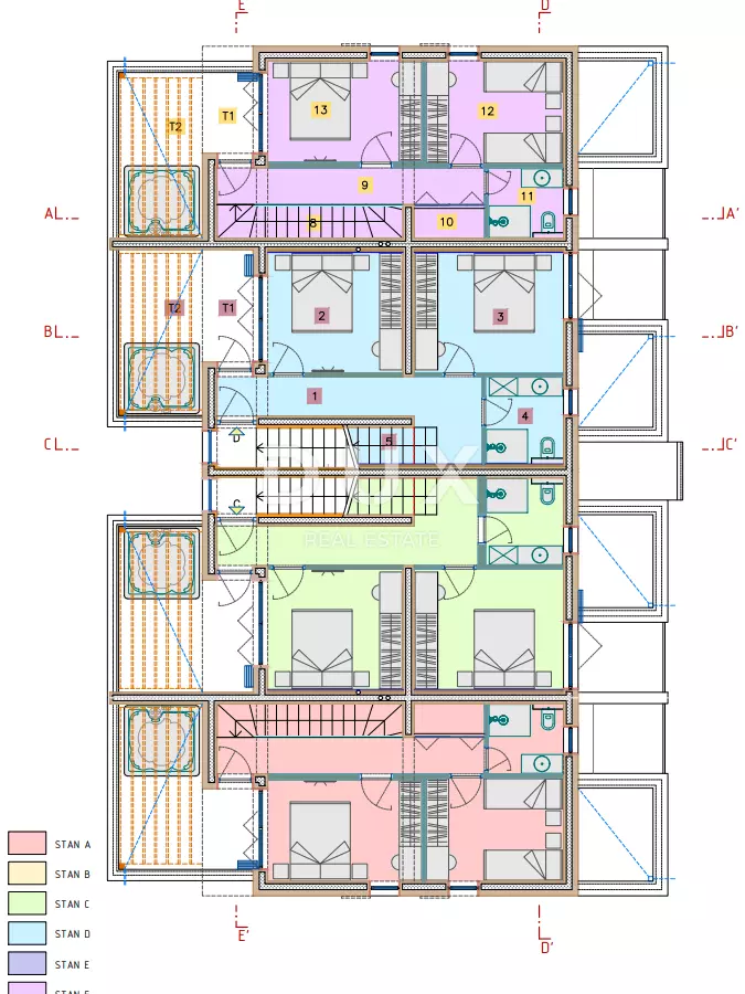 3-bedroom Apartment In Privlaka, Croatia (105,23 M²)