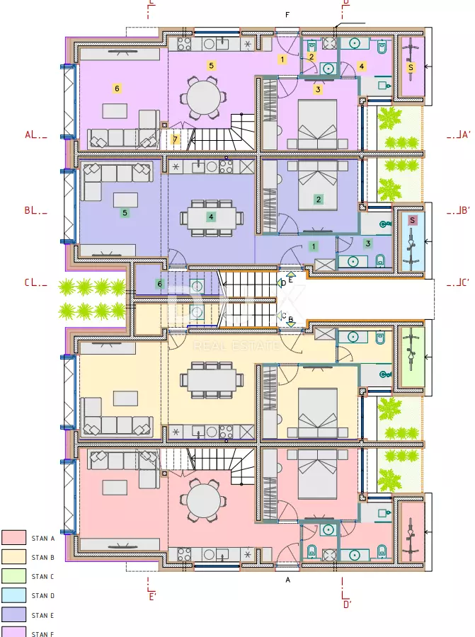 3-bedroom Apartment In Privlaka, Croatia (105,23 M²)