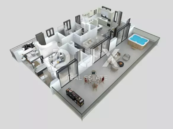 2-bedroom Apartment In Banjol, Croatia (145 M²)