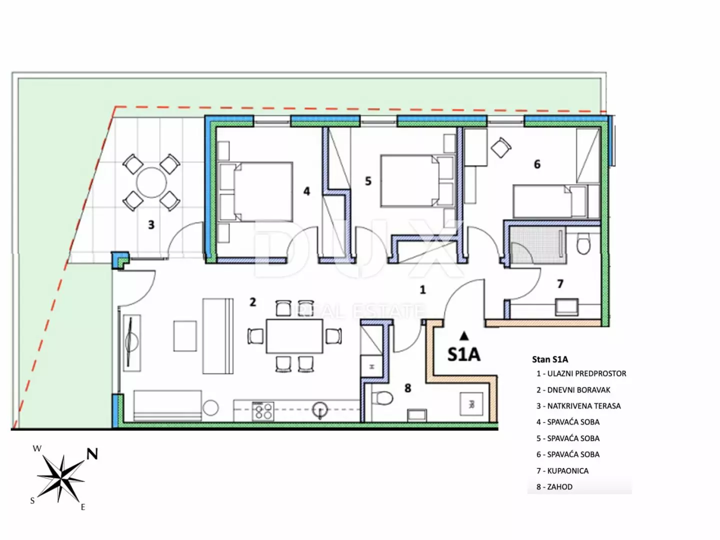 3-bedroom Apartment In Umag, Croatia (82,05 M²)