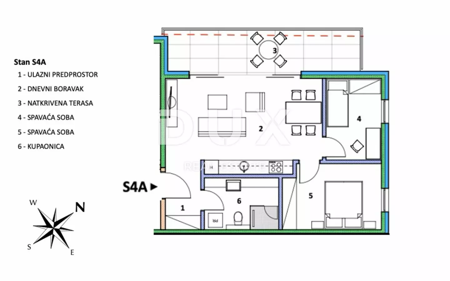 2-bedroom Apartment In Umag, Croatia (63,25 M²)