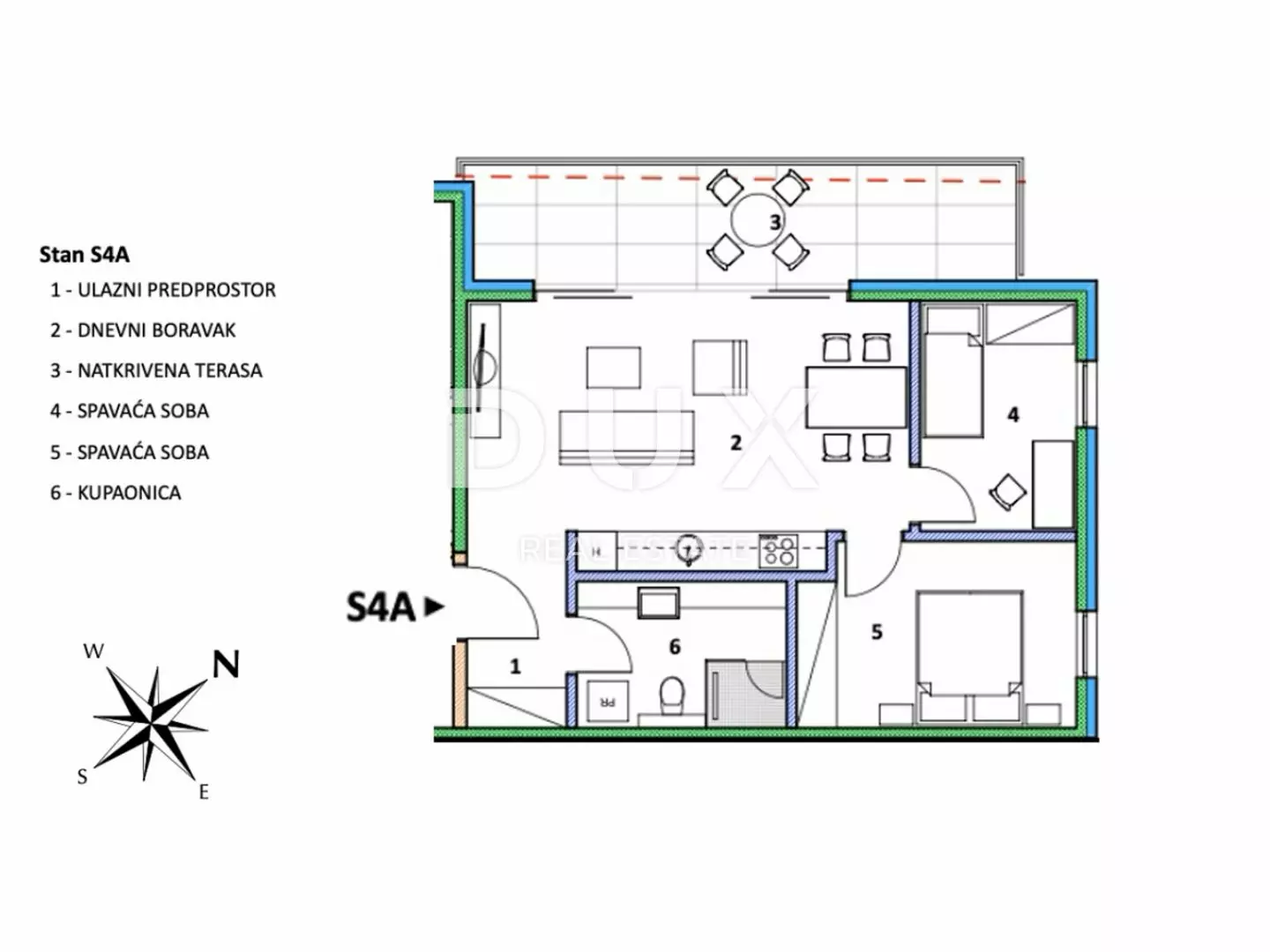 2-bedroom Apartment In Umag, Croatia (63,25 M²)