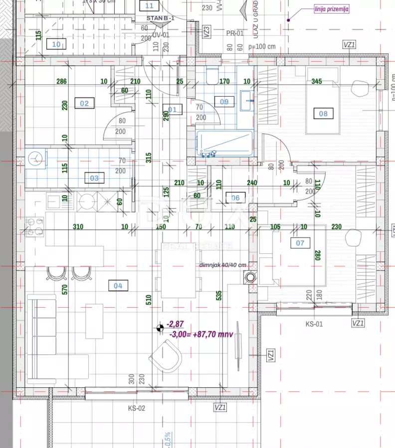 2-bedroom Apartment In Omišalj, Croatia (89,97 M²)