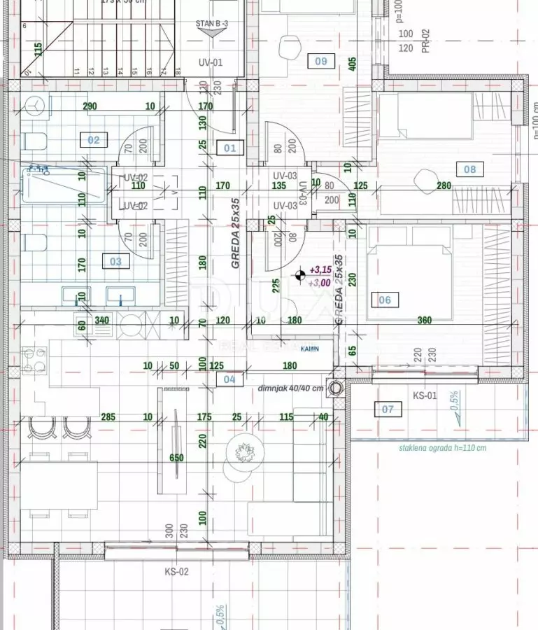 2-bedroom Apartment In Omišalj, Croatia (93,4 M²)