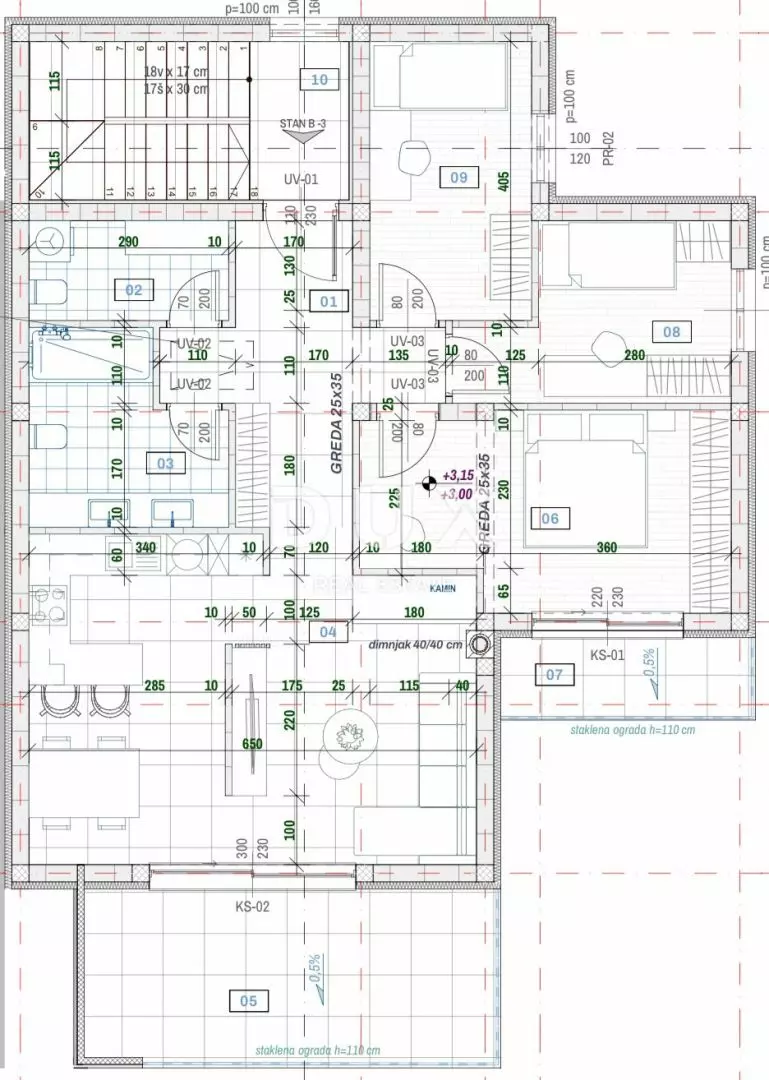 2-bedroom Apartment In Omišalj, Croatia (93,4 M²)