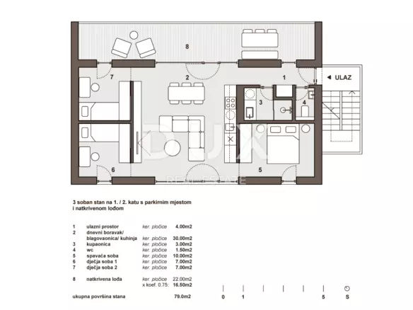 3-bedroom Apartment In Savudrija, Croatia (79,02 M²)