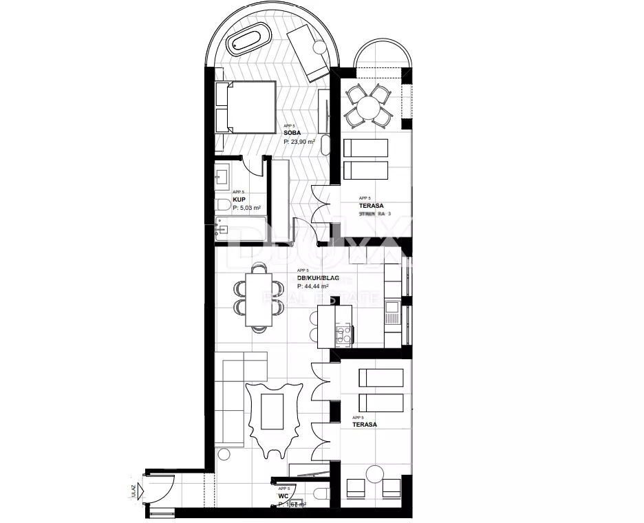 1-bedroom Apartment In Lovran, Croatia (92,14 M²)