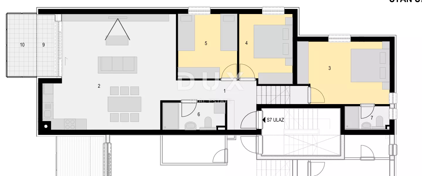 3-bedroom Apartment In Mandre, Croatia (117,56 M²)