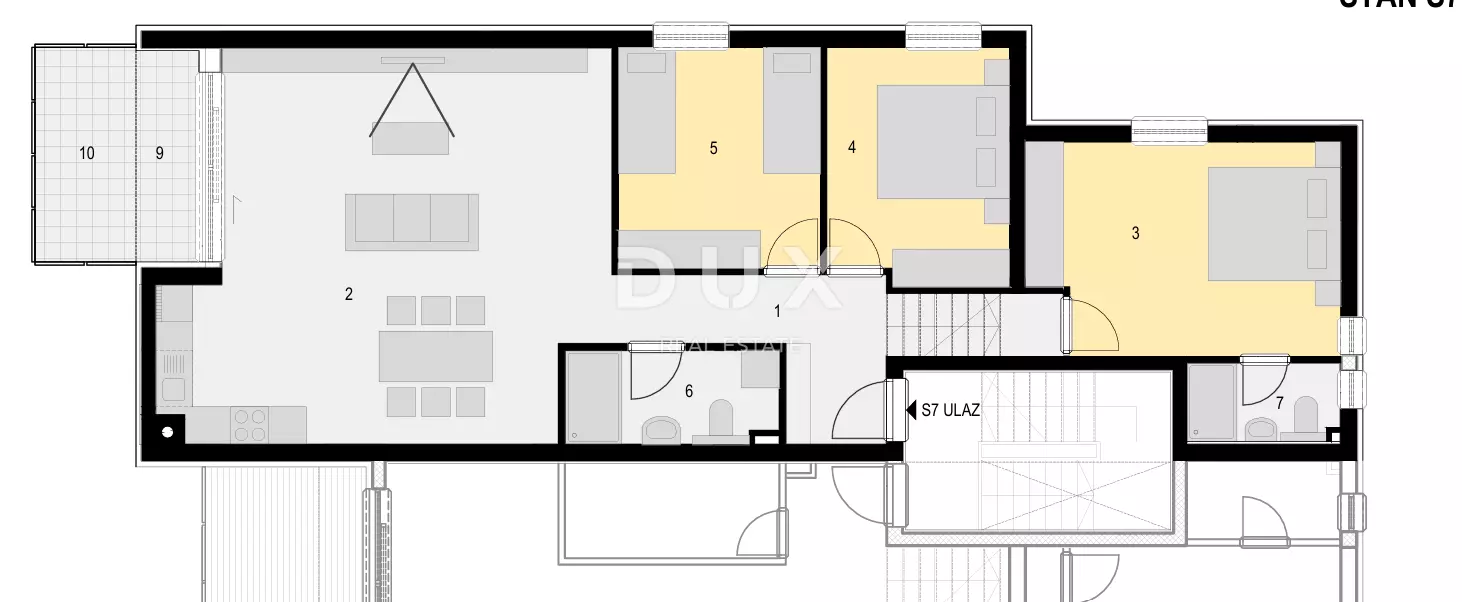 3-bedroom Apartment In Mandre, Croatia (117,56 M²)