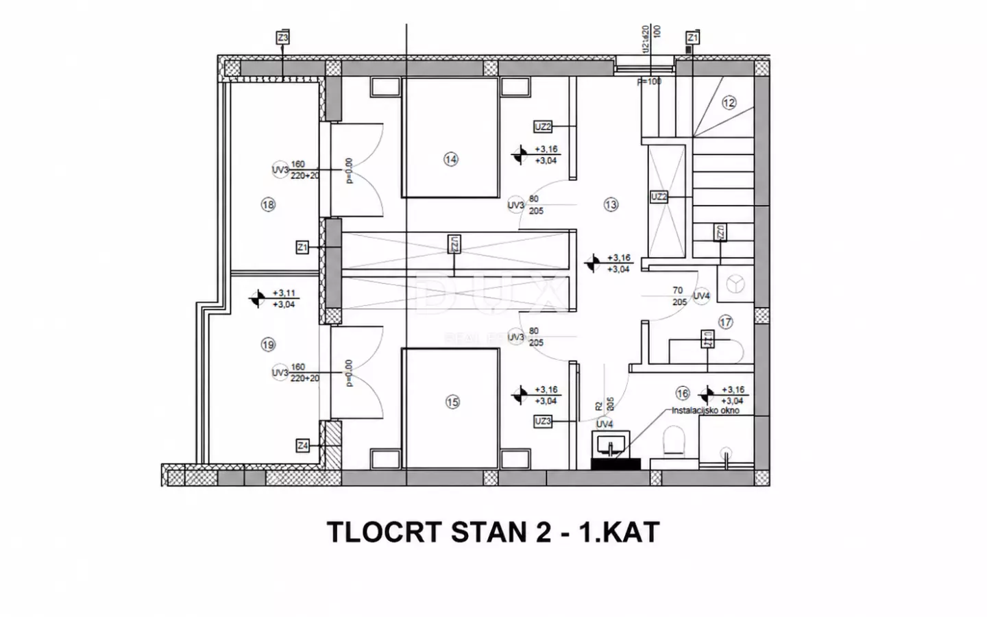 2-bedroom Apartment In Vodice, Croatia (113,37 M²)