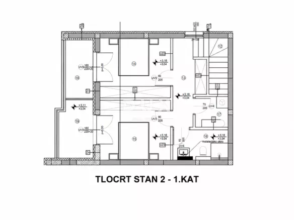 2-bedroom Apartment In Vodice, Croatia (113,37 M²)
