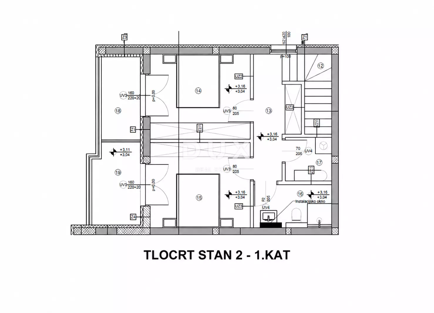 2-bedroom Apartment In Vodice, Croatia (113,37 M²)
