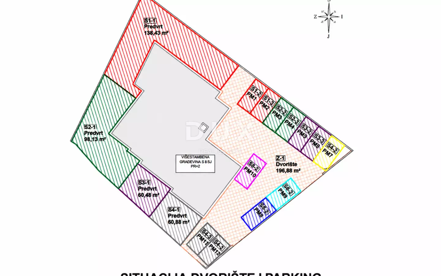 3-bedroom Apartment In Vodice, Croatia (124,4 M²)