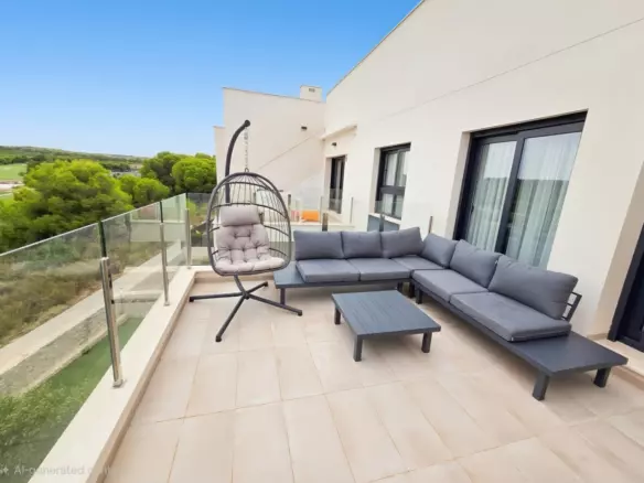 2-bedroom Penthouse In Pilar De La Horadada, Spain (75 M²)