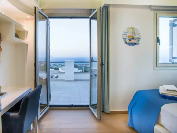 Exceptional 6-bedroom Luxury Villa With Heated Pool And Sea Views Near Kokkini Hani, Heraklion