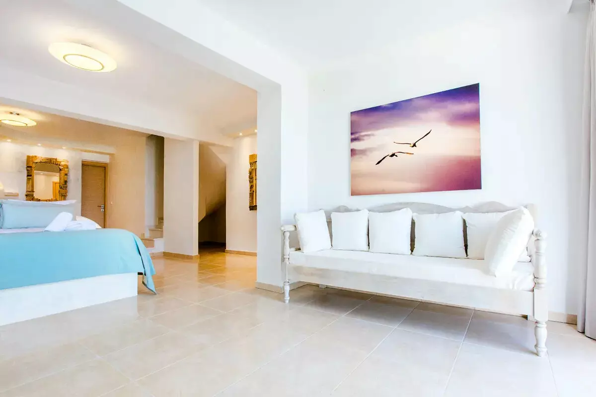 Exceptional 6-bedroom Luxury Villa With Heated Pool And Sea Views Near Kokkini Hani, Heraklion