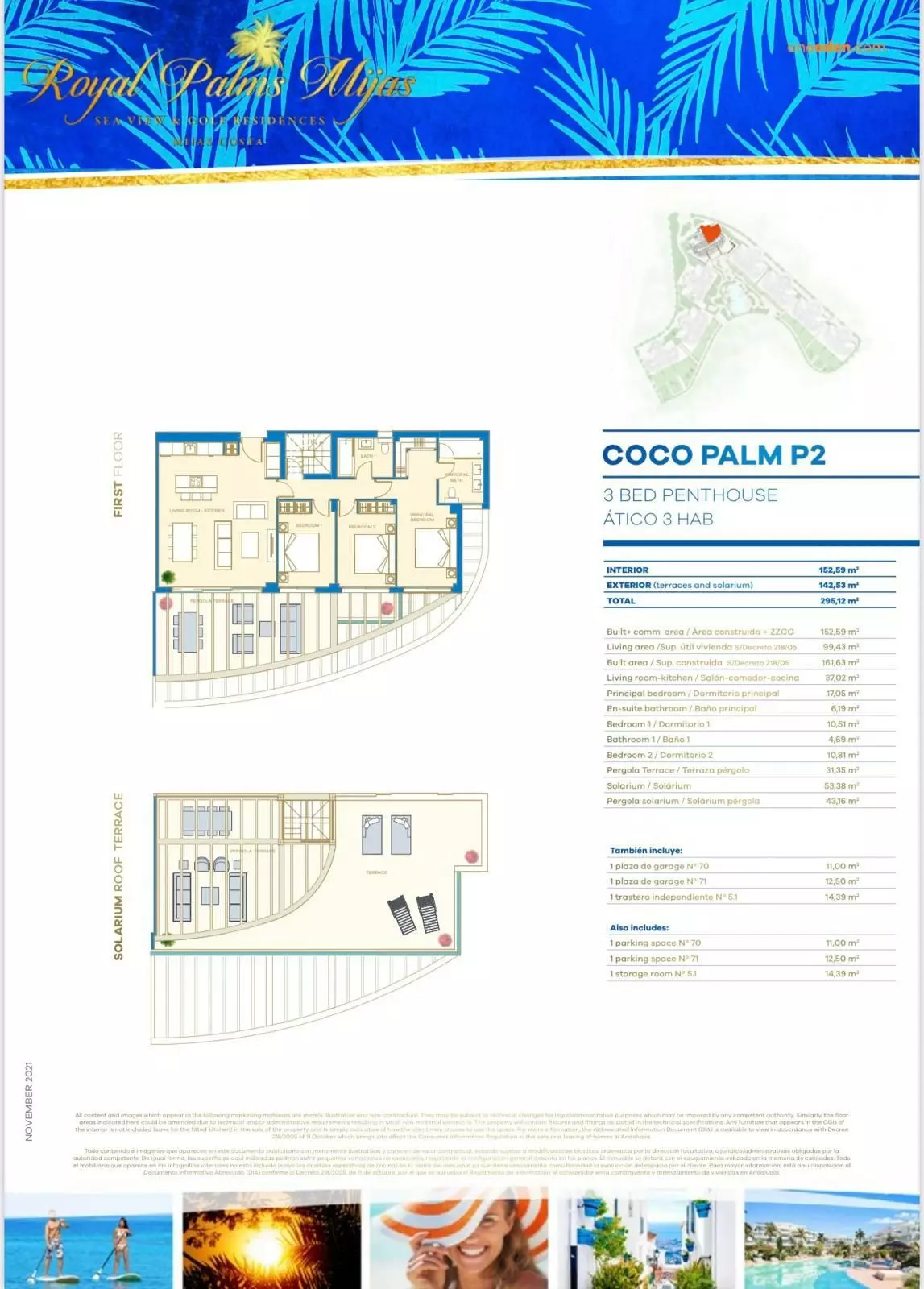 3-bedroom Apartment In Mijas, Spain (108 M²)