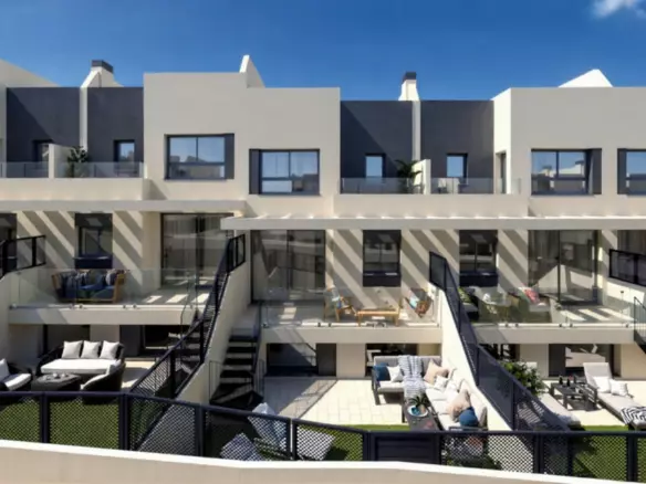 3-bedroom Town House In Nerja, Spain (113 M²)