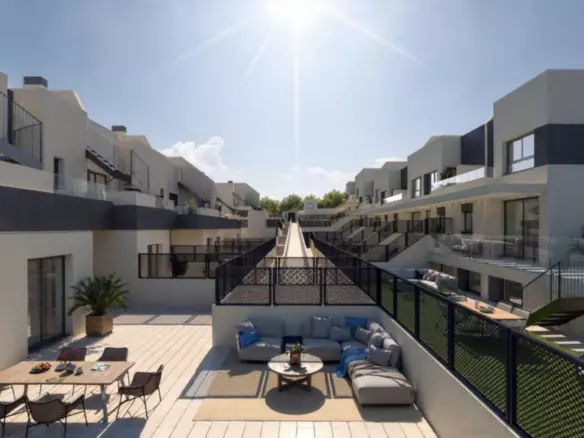 3-bedroom Town House In Nerja, Spain (113 M²)