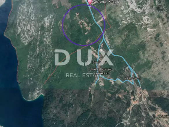 Land In Stanišovi, Croatia (1.362 M²)
