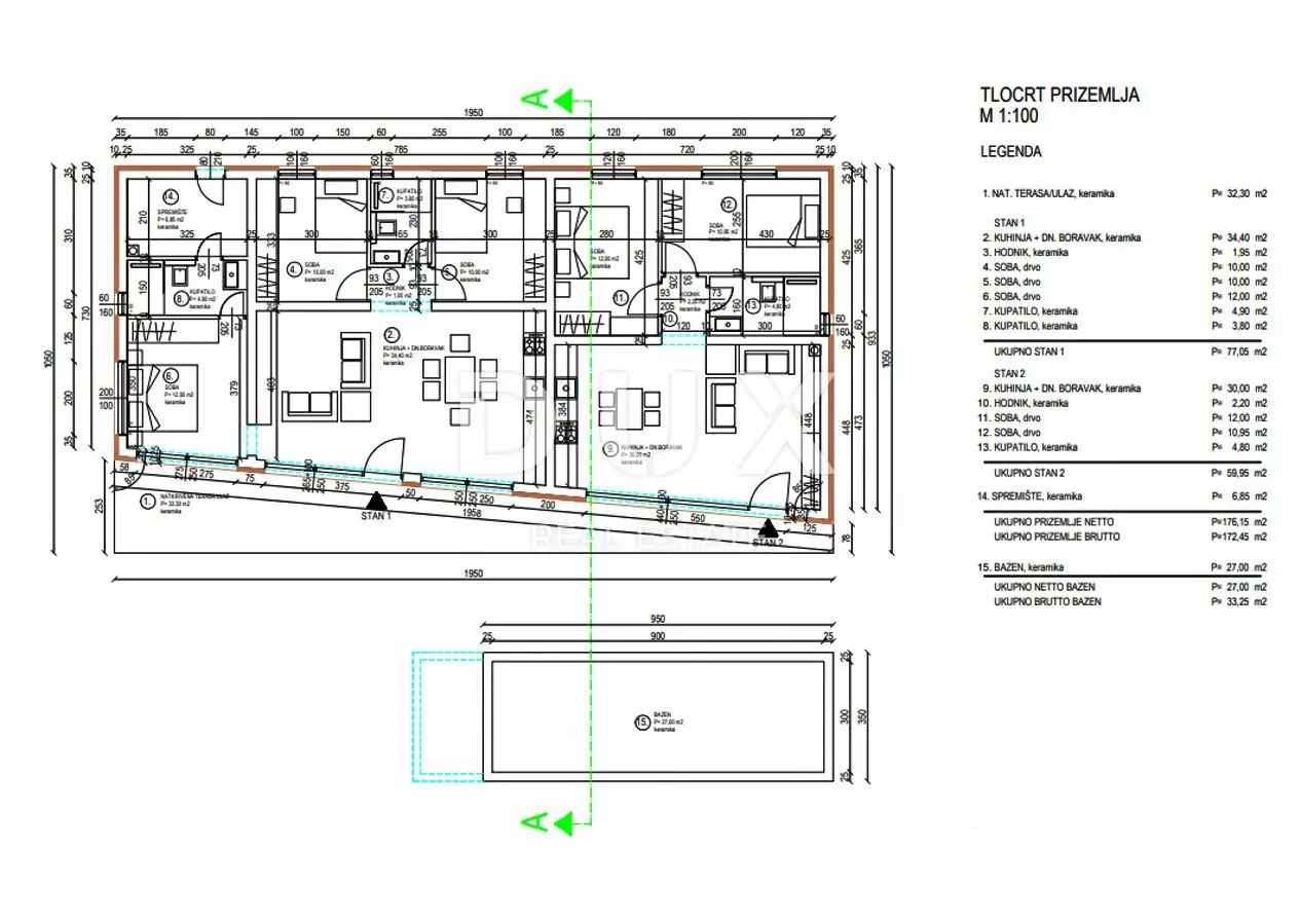 5-bedroom Detached House In Labin, Croatia (176,15 M²)