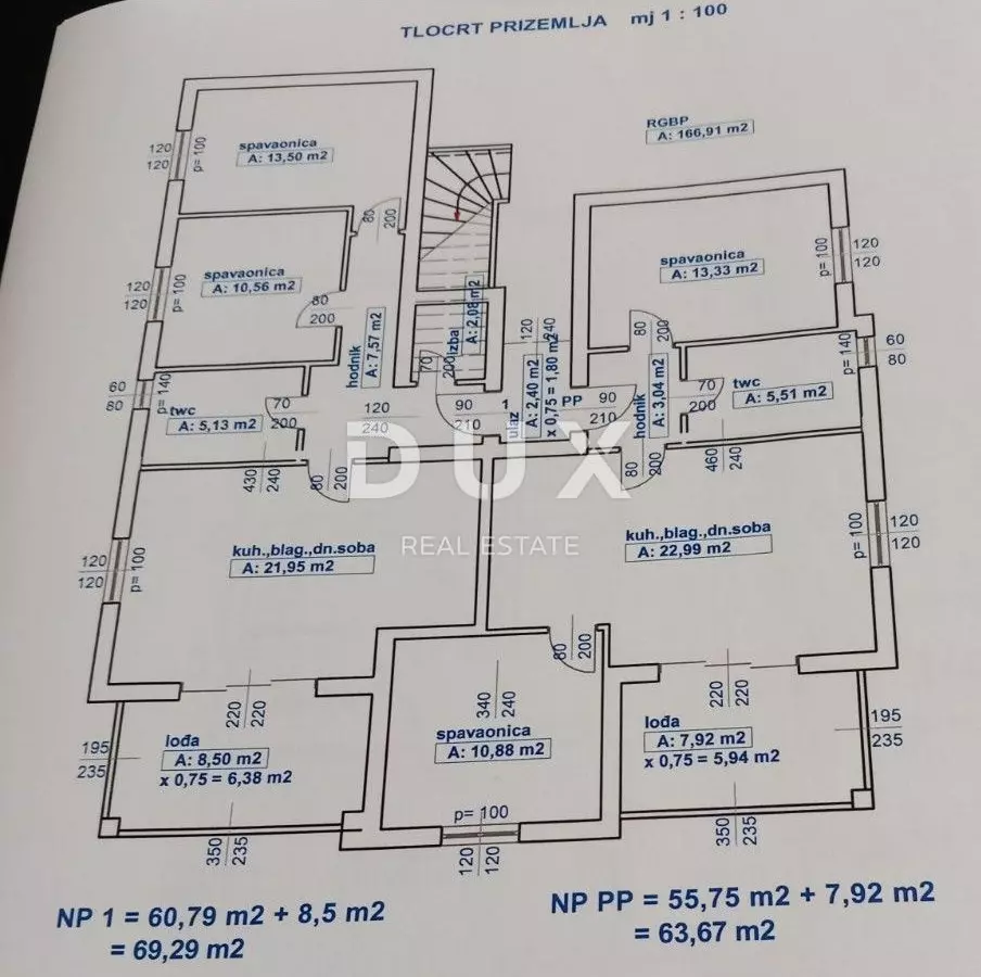 2-bedroom Apartment In Barbat Na Rabu, Croatia (63,67 M²)