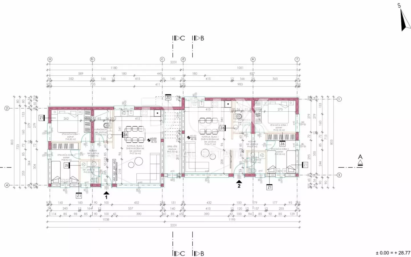 2-bedroom Apartment In Rtina, Croatia (78,38 M²)