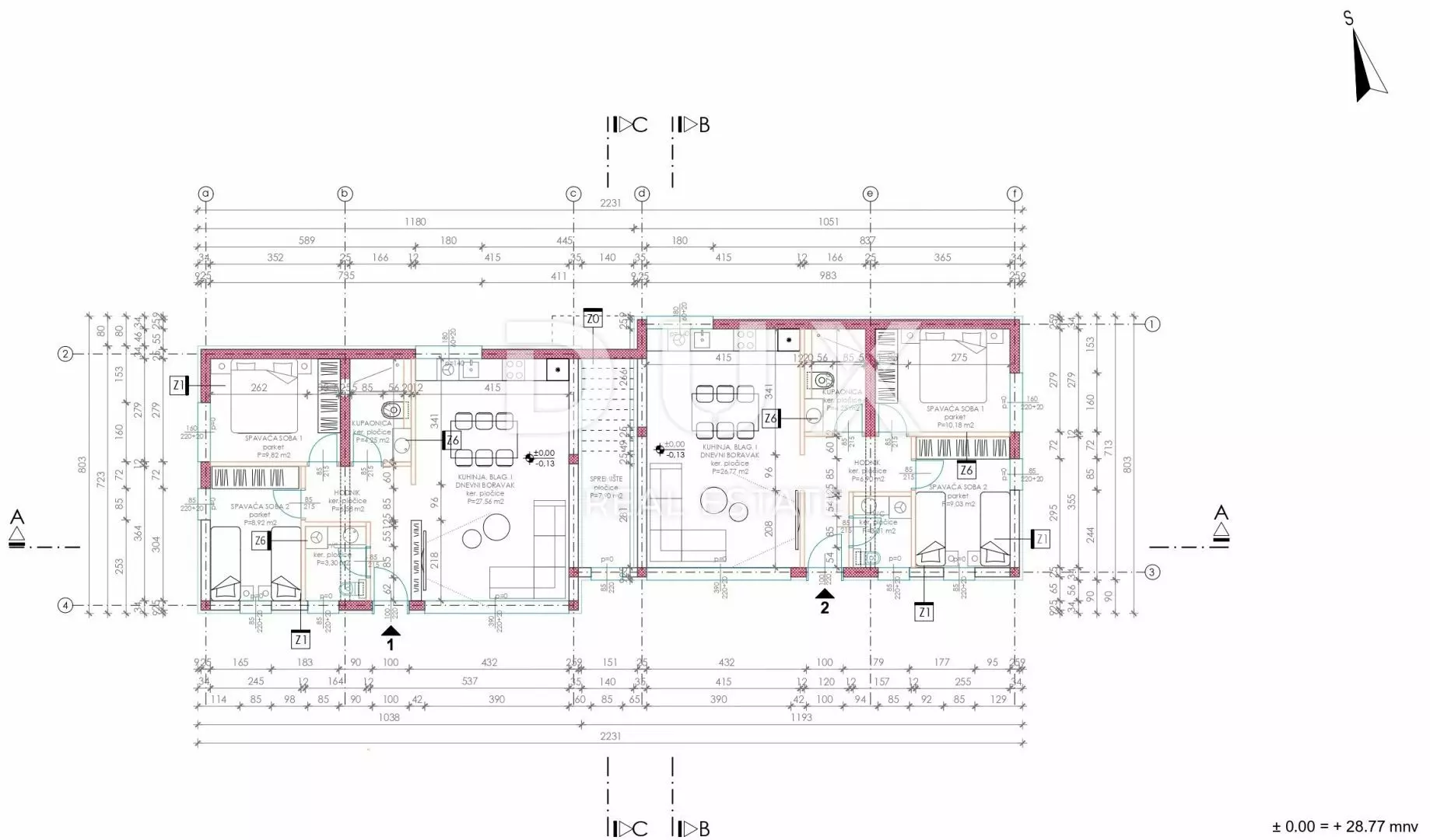 2-bedroom Apartment In Rtina, Croatia (78,38 M²)