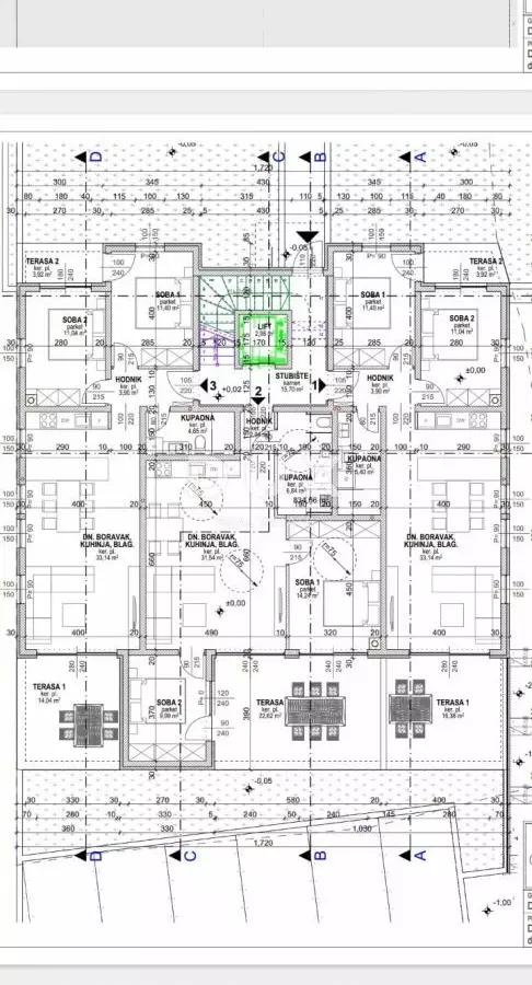 2-bedroom Apartment In Povljana, Croatia (87,27 M²)