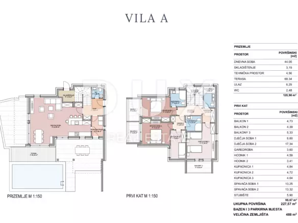 4-bedroom Detached House In Stara Novalja, Croatia (227,57 M²)