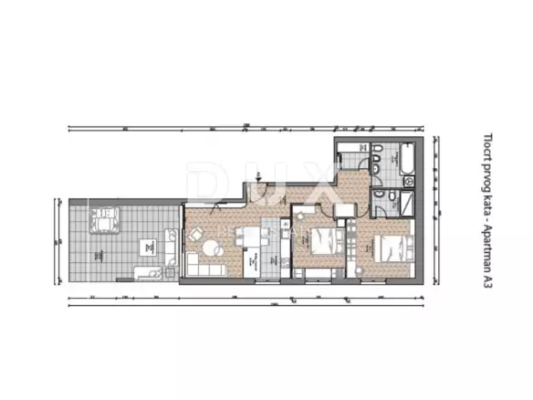 2-bedroom Apartment In Opatija – Centar, Croatia (91,47 M²)