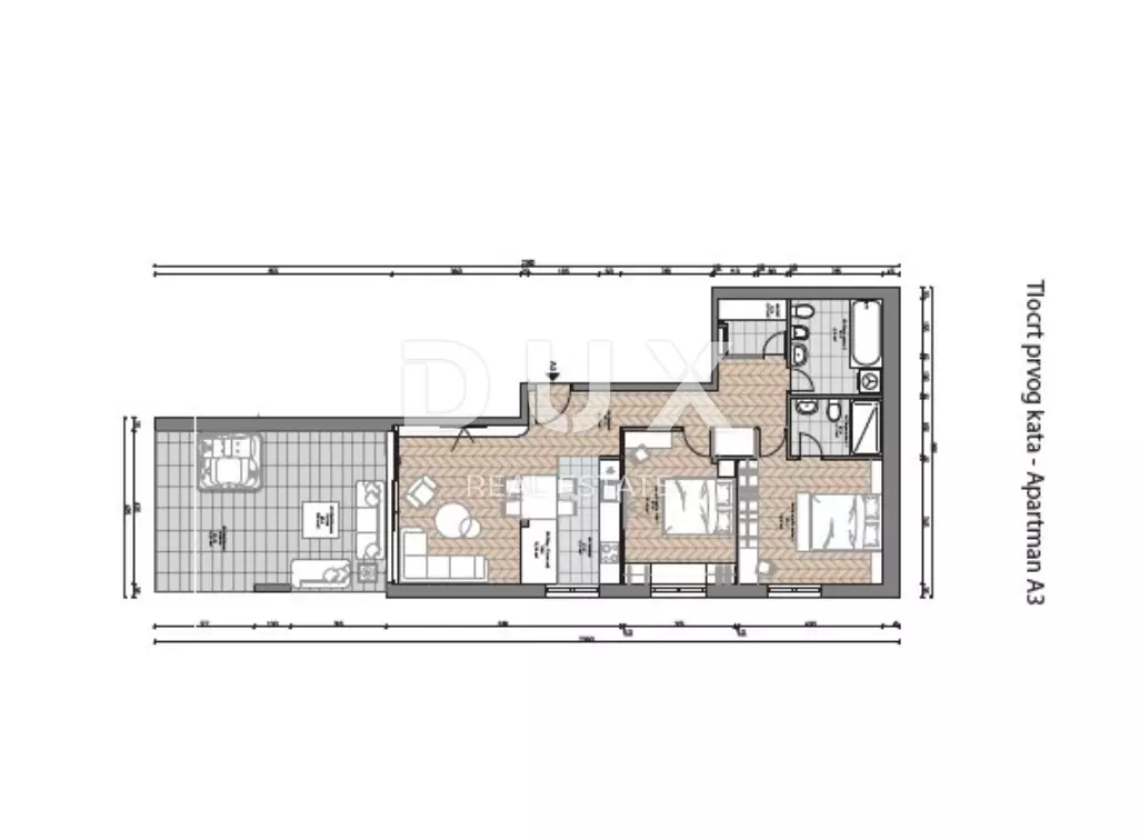2-bedroom Apartment In Opatija – Centar, Croatia (91,47 M²)