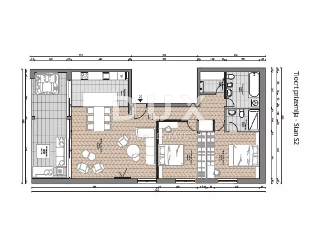 2-bedroom Apartment In Opatija – Centar, Croatia (107 M²)