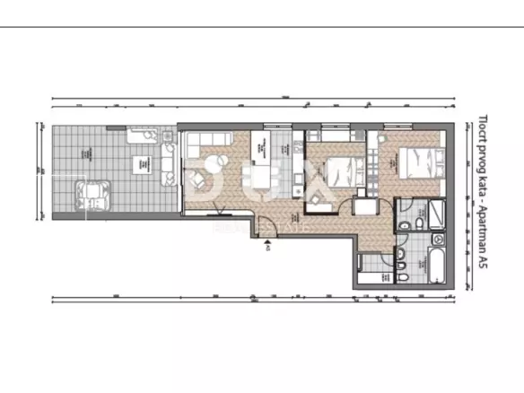 2-bedroom Apartment In Opatija – Centar, Croatia (91,47 M²)