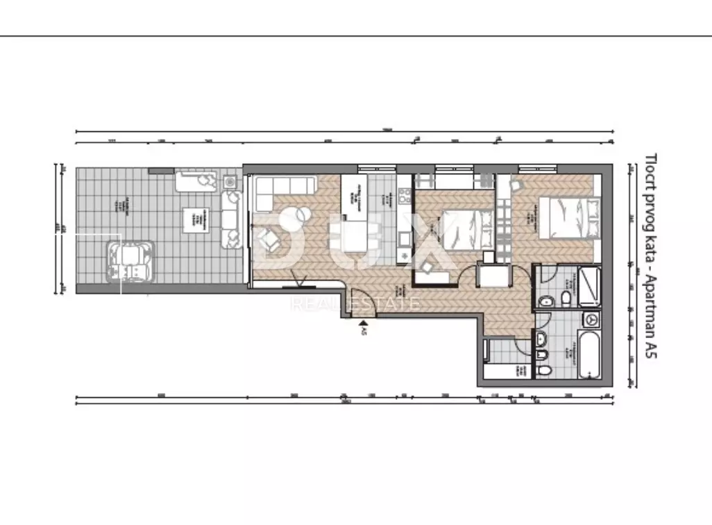 2-bedroom Apartment In Opatija – Centar, Croatia (91,47 M²)