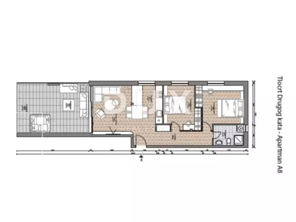 2-bedroom Apartment In Opatija – Centar, Croatia (81 M²)