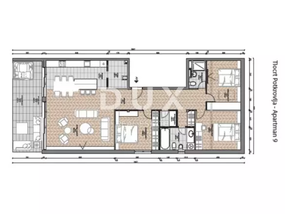 3-bedroom Apartment In Opatija – Centar, Croatia (126,08 M²)