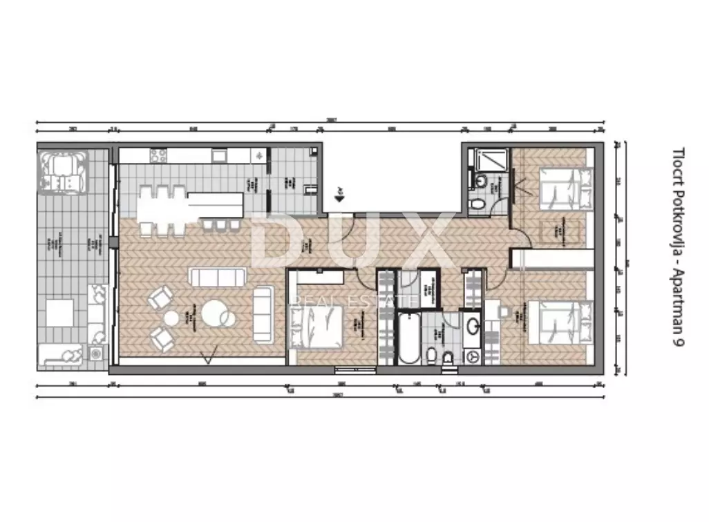 3-bedroom Apartment In Opatija – Centar, Croatia (126,08 M²)
