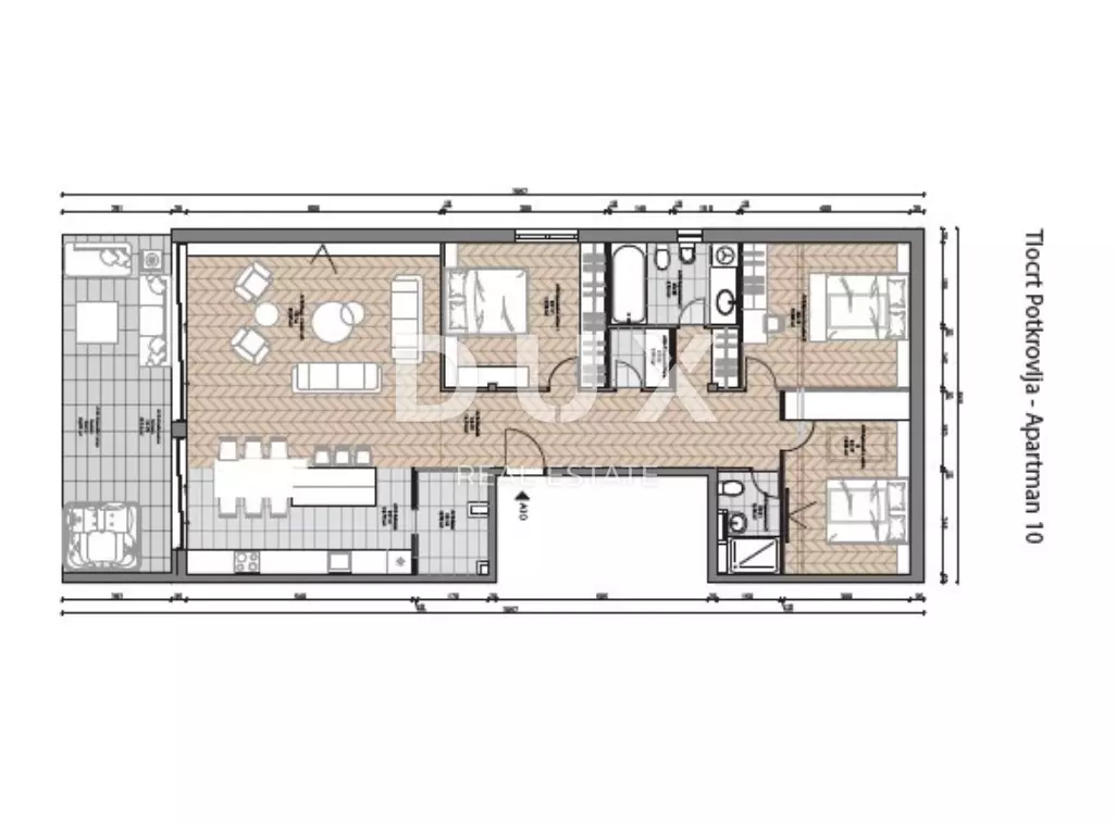 3-bedroom Apartment In Opatija – Centar, Croatia (126,08 M²)