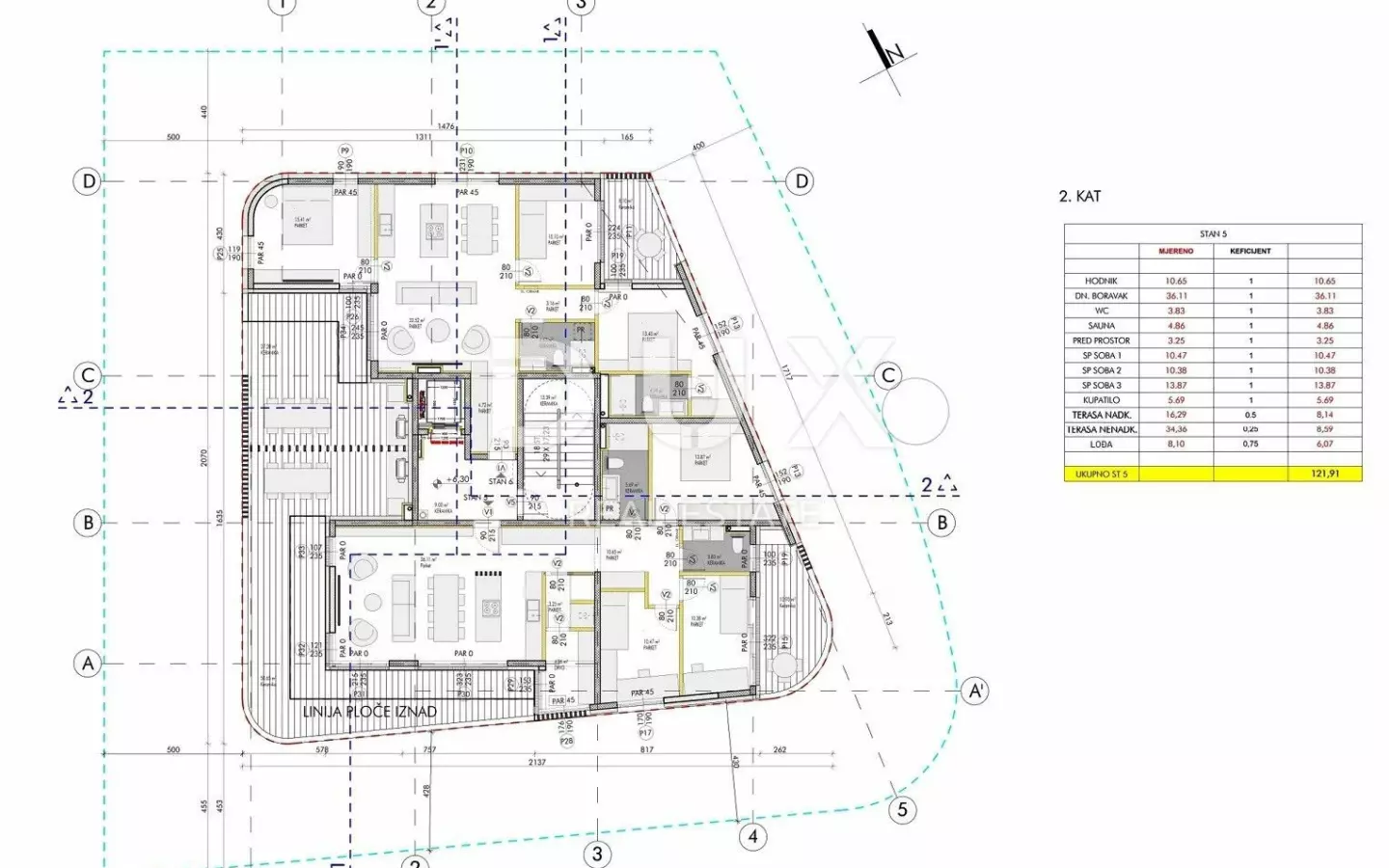 3-bedroom Apartment In Umag, Croatia (121,91 M²)