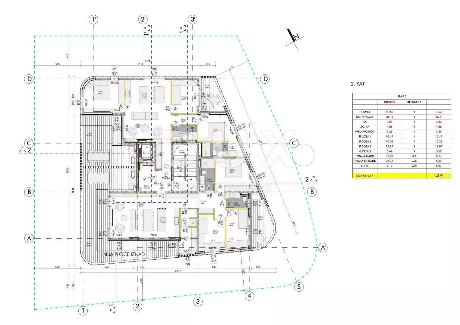 3-bedroom Apartment In Umag, Croatia (121,91 M²)