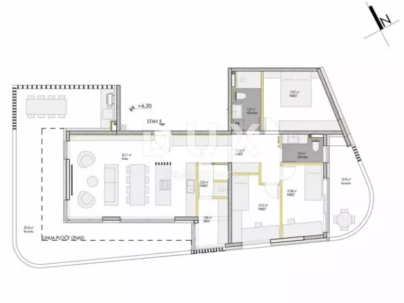3-bedroom Apartment In Umag, Croatia (121,91 M²)