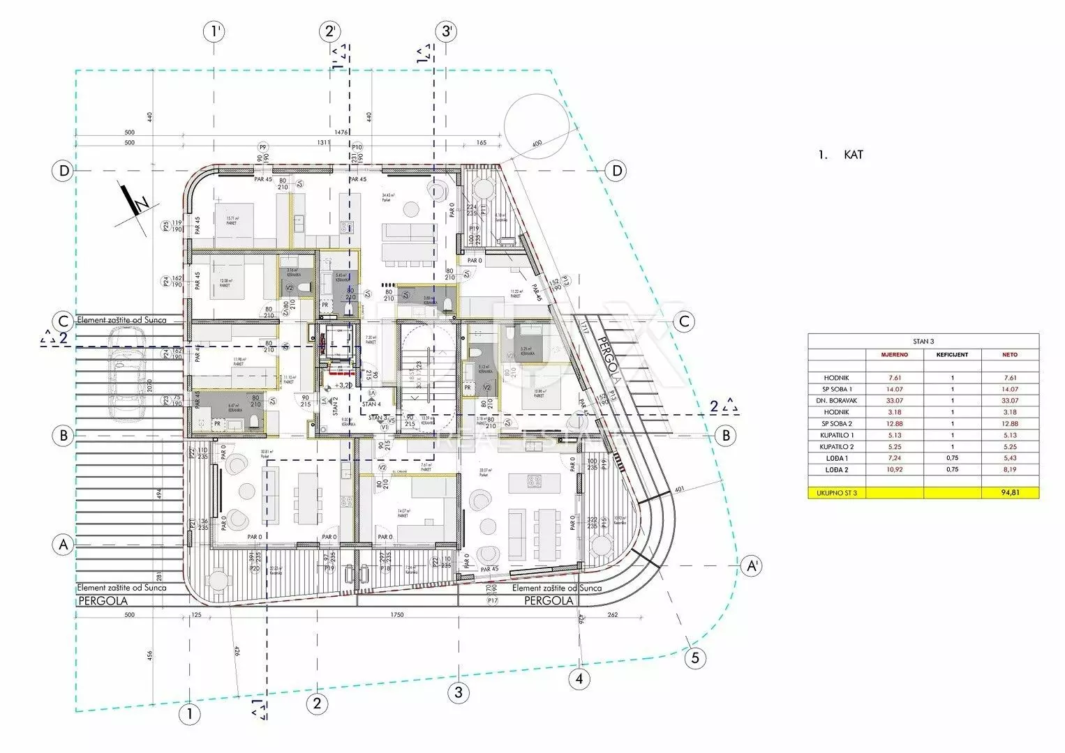 2-bedroom Apartment In Umag, Croatia (94,81 M²)