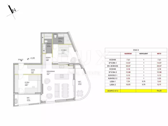 2-bedroom Apartment In Umag, Croatia (94,81 M²)