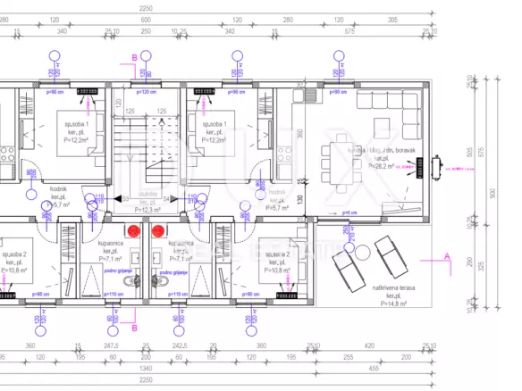 2-bedroom Apartment In Privlaka, Croatia (92,15 M²)