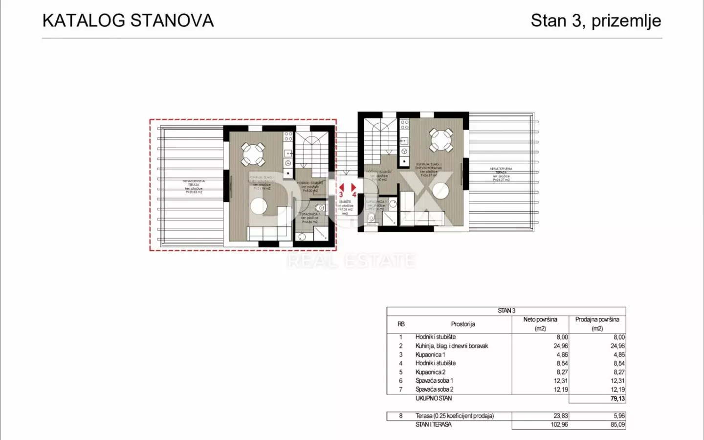 2-bedroom Apartment In Rtina, Croatia (87,84 M²)