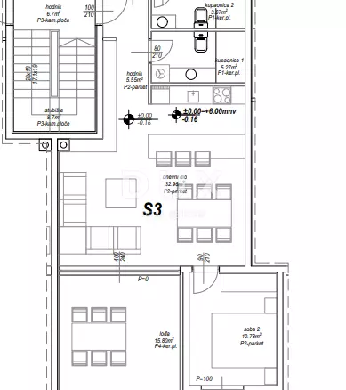 2-bedroom Apartment In Privlaka, Croatia (87,86 M²)
