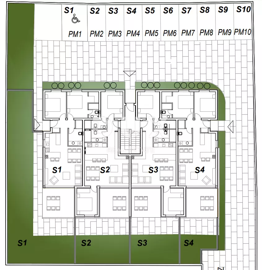 2-bedroom Apartment In Privlaka, Croatia (87,86 M²)